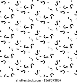 Halftone monochrome texture background. Abstract vintage black and white vector illustration Texture