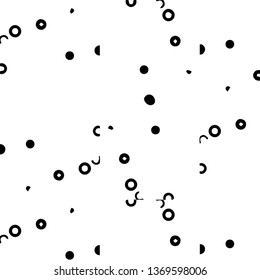Halftone monochrome texture background. Abstract vintage black and white vector illustration Texture