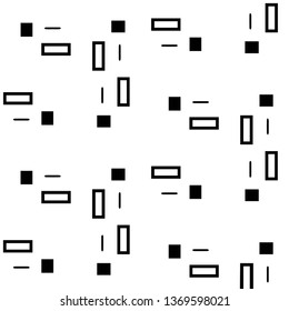 Halftone monochrome texture background. Abstract vintage black and white vector illustration Texture