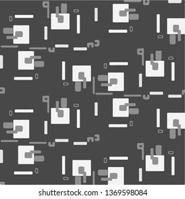 Halftone monochrome texture background. Abstract vintage black and white vector illustration Texture