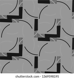 Halftone monochrome texture background. Abstract vintage black and white vector illustration Texture