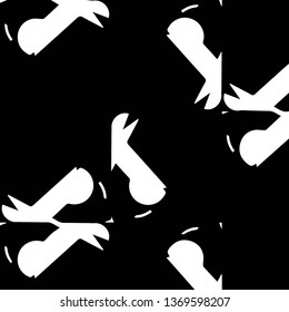 Halftone monochrome texture background. Abstract vintage black and white vector illustration Texture