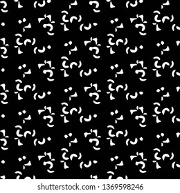 Halftone monochrome texture background. Abstract vintage black and white vector illustration Texture