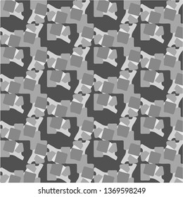 Halftone monochrome texture background. Abstract vintage black and white vector illustration Texture