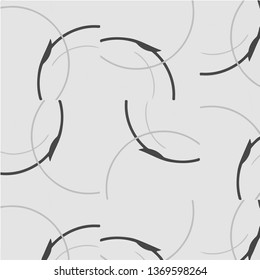 Halftone monochrome texture background. Abstract vintage black and white vector illustration Texture