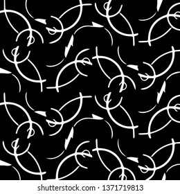 Halftone monochrome texture background. Abstract vintage black and white vector illustration Texture