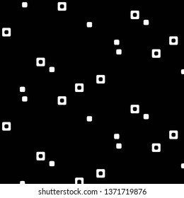 Halftone monochrome texture background. Abstract vintage black and white vector illustration Texture