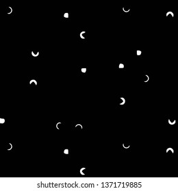Halftone monochrome texture background. Abstract vintage black and white vector illustration Texture