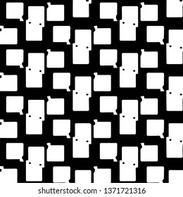 Halftone monochrome texture background. Abstract vintage black and white vector illustration Texture