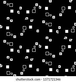 Halftone monochrome texture background. Abstract vintage black and white vector illustration Texture