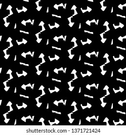 Halftone monochrome texture background. Abstract vintage black and white vector illustration Texture