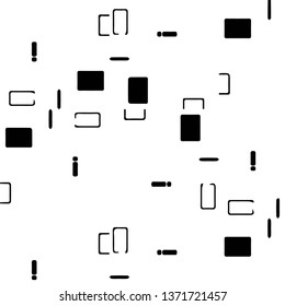 Halftone monochrome texture background. Abstract vintage black and white vector illustration Texture