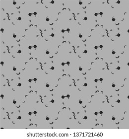 Halftone monochrome texture background. Abstract vintage black and white vector illustration Texture
