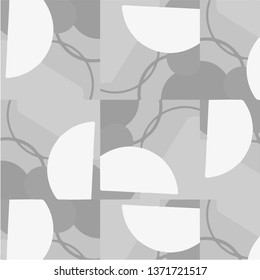 Halftone monochrome texture background. Abstract vintage black and white vector illustration Texture