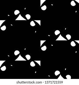 Halftone monochrome texture background. Abstract vintage black and white vector illustration Texture