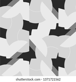 Halftone monochrome texture background. Abstract vintage black and white vector illustration Texture