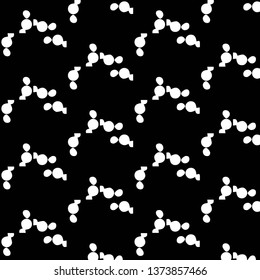 Halftone monochrome texture background. Abstract vintage black and white vector illustration Texture