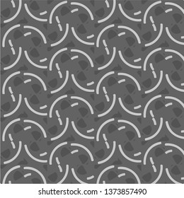Halftone monochrome texture background. Abstract vintage black and white vector illustration Texture