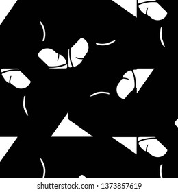 Halftone monochrome texture background. Abstract vintage black and white vector illustration Texture