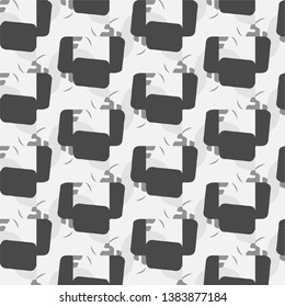 Halftone monochrome texture background. Abstract vintage black and white vector illustration Texture