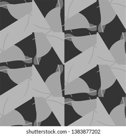 Halftone monochrome texture background. Abstract vintage black and white vector illustration Texture