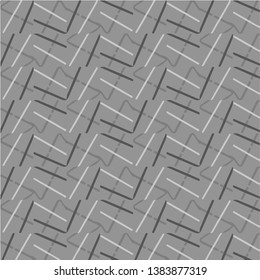 Halftone monochrome texture background. Abstract vintage black and white vector illustration Texture