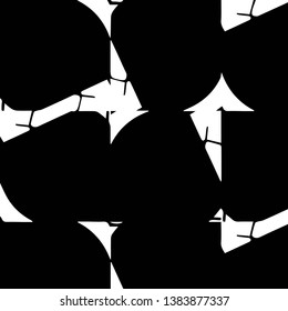 Halftone monochrome texture background. Abstract vintage black and white vector illustration Texture