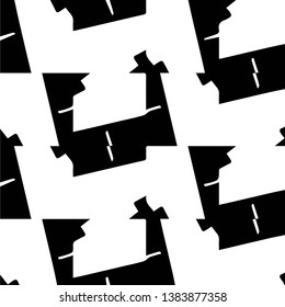 Halftone monochrome texture background. Abstract vintage black and white vector illustration Texture
