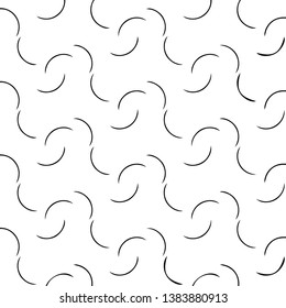 Halftone monochrome texture background. Abstract vintage black and white vector illustration Texture