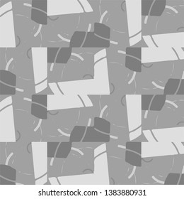 Halftone monochrome texture background. Abstract vintage black and white vector illustration Texture