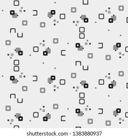 Halftone monochrome texture background. Abstract vintage black and white vector illustration Texture