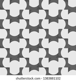 Halftone monochrome texture background. Abstract vintage black and white vector illustration Texture