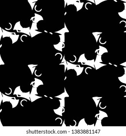 Halftone monochrome texture background. Abstract vintage black and white vector illustration Texture