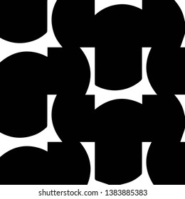 Halftone monochrome texture background. Abstract vintage black and white vector illustration Texture
