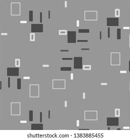 Halftone monochrome texture background. Abstract vintage black and white vector illustration Texture