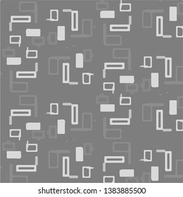 Halftone monochrome texture background. Abstract vintage black and white vector illustration Texture