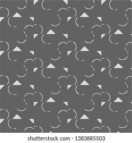 Halftone monochrome texture background. Abstract vintage black and white vector illustration Texture