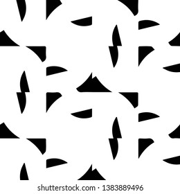 Halftone monochrome texture background. Abstract vintage black and white vector illustration Texture