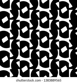 Halftone monochrome texture background. Abstract vintage black and white vector illustration Texture
