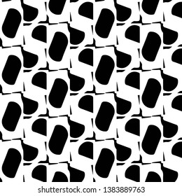 Halftone monochrome texture background. Abstract vintage black and white vector illustration Texture
