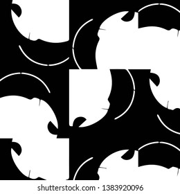 Halftone monochrome texture background. Abstract vintage black and white vector illustration Texture