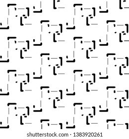 Halftone monochrome texture background. Abstract vintage black and white vector illustration Texture