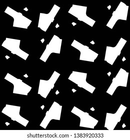 Halftone monochrome texture background. Abstract vintage black and white vector illustration Texture