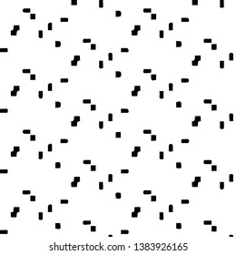 Halftone monochrome texture background. Abstract vintage black and white vector illustration Texture