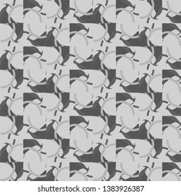Halftone monochrome texture background. Abstract vintage black and white vector illustration Texture
