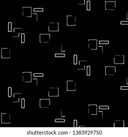 Halftone monochrome texture background. Abstract vintage black and white vector illustration Texture