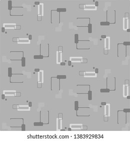 Halftone monochrome texture background. Abstract vintage black and white vector illustration Texture