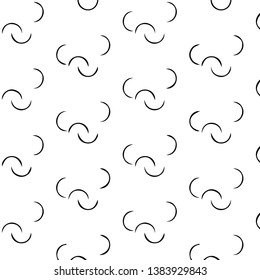 Halftone monochrome texture background. Abstract vintage black and white vector illustration Texture
