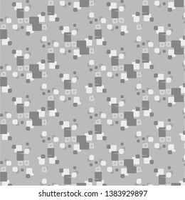 Halftone monochrome texture background. Abstract vintage black and white vector illustration Texture