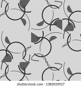 Halftone monochrome texture background. Abstract vintage black and white vector illustration Texture